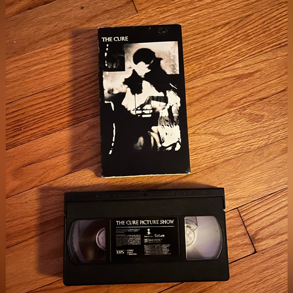 1991 The Cure picture show VHS